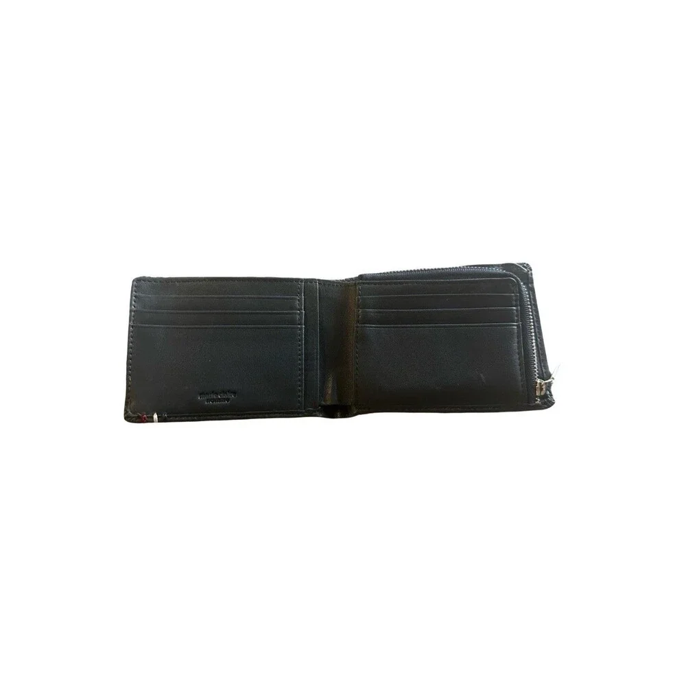 Marie Claire Homme Black Leather Bifold Wallet – Very Good Condition